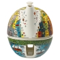 Goebel Teekanne mit Stövchen "My New York City Sunset" von James Rizzi
