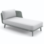 Dedon Mbarq Daybed links in baltic inkl. Kissen