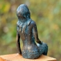 Meeresnymphe aus Bronze