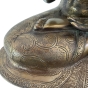 Sitzender Buddha aus Messing - 47cm