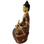 Messingskulptur "Medizin-Buddha, Bhumisparsha Mudra"