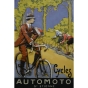 Metall - Wandbild "Automoto Fahrrad"