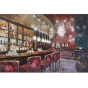 Metall - Wandbild "Bistro-Theke"