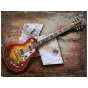 Metall - Wandbild "E-Gitarre"