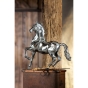 Gilde Pferde Skulptur auf Koffer