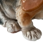Porzellanskulptur "Hund - Basset Hound"