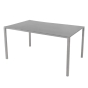 Cane-line Pure Esstisch, 150x90cm light grey/basalt