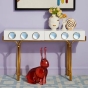 Jonathan Adler Skulptur "Giant Acrylic Rabbit"