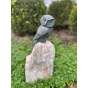Bronzeskulptur "Uhu, groß"