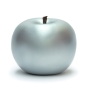 Silber Skulptur "Apple" von Selma Calheira