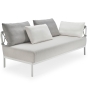 Solpuri Caro 2 Sitzer-Loungesofa, links