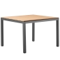 Solpuri Classic Alu Esstisch 100x100cm