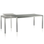 Solpuri Classic Edelstahl Tisch 160/260x100cm