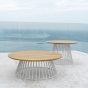 Solpuri Grid Tisch, Ø 90cm, Höhe 30cm