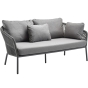 Solpuri Loop 2-Sitzer Sofa inkl. Kissen