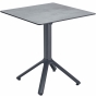 Solpuri Milano Bistro Klapptisch - quadratisch 70cm