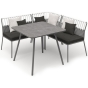 Solpuri Urban Dining Lounge Esstisch 90x90cm
