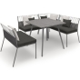 Solpuri Urban Dining Lounge M-Modul inkl. Kissen