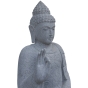 Sitzender Buddha "Abhaya-Mudra", naturbelassen - 100cm