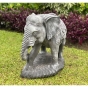 Steinskulptur "Indischer Elefant"