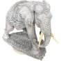 Steinskulptur "Indischer Elefant"