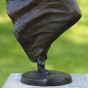 Sockel der Bronzefigur