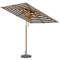 Weishäupl Sonnenschirm "Teak-Schirm" - 250x250cm