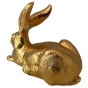 Zinnskulptur "Albrecht Dürer Hase" 24 Karat vergoldet, limitiert, von Ottmar Hörl