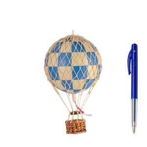 Authentic Models Ballonmodell "Floating The Skies - Schachbrett Blau" - AP160CB