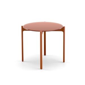 DEDON IZON Beistelltisch - Ø54,5cm in terracotta - Ausstellungsstück