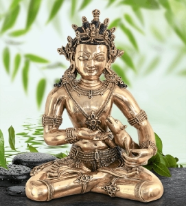 bronze buddha jambhala