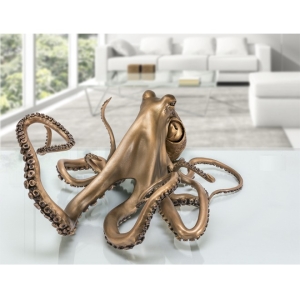 Beispielansicht der Bronzefigur "Octopus"