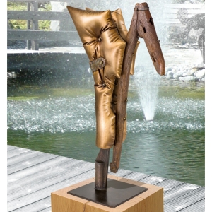 Beispielansicht der Bronzefigur "La Charme Angélique"