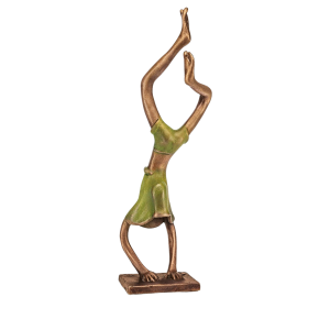 Bronzeskulptur "Handstand" von Kurtfritz Handel