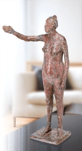 Bronzeskulptur Frau als Akt von Strassacker