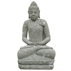 Sitzender Buddha "Meditation", indischer Stil, 120cm