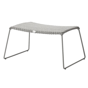 Cane-line Breeze Hocker in white grey