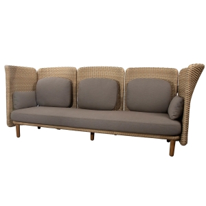 Cane-line Arch 3-Sitzer Sofa mit hoher Armlehne/Rückenlehne