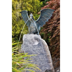 Drache von Rottenecker aus Bronze Saphira