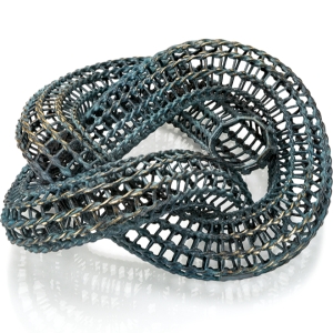 Edition Strassacker Bronzeskulptur "Knoten" von Ines Fiegert