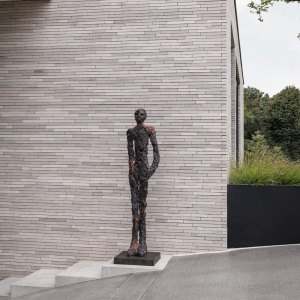 Gardeco Bronzeskulptur to Think