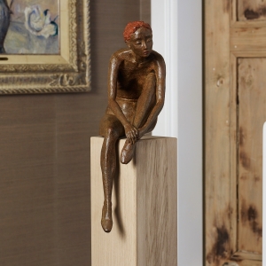 Bronzefigur Danzatrice