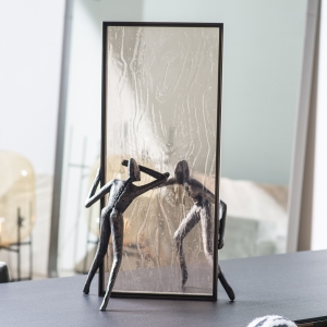 Bronzeskulptur "Reflective Minds" von Guy Buseyne