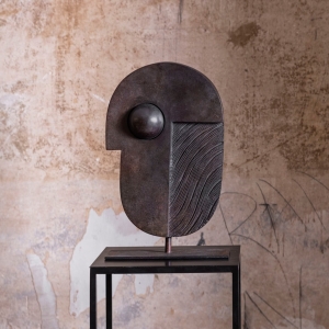 Bronzeskulptur "Langkawi Collection Toucan Mask S"