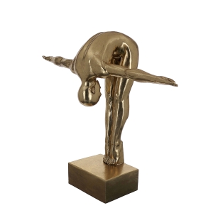 Skulptur "Ballonhund - Pallone", schwarz, klein aus Kunstharz