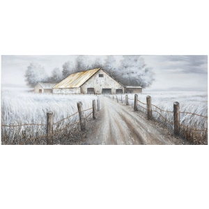 Wandbild "Scheune" auf Leinwand