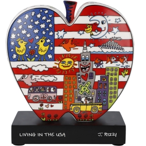 Goebel Skulptur "Living in the USA" von James Rizzi