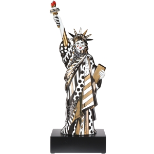 Goebel Skulptur "Golden Liberty" von Romero Britto - limitiert