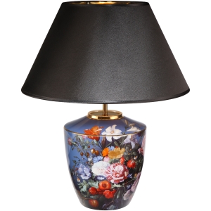Goebel Porzellanlampe "Sommerblumen" von Jan Davidsz de Heem