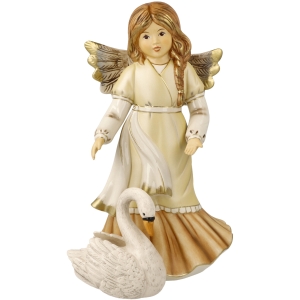 Goebel Skulptur "Anmutiger Schwanenfreund"